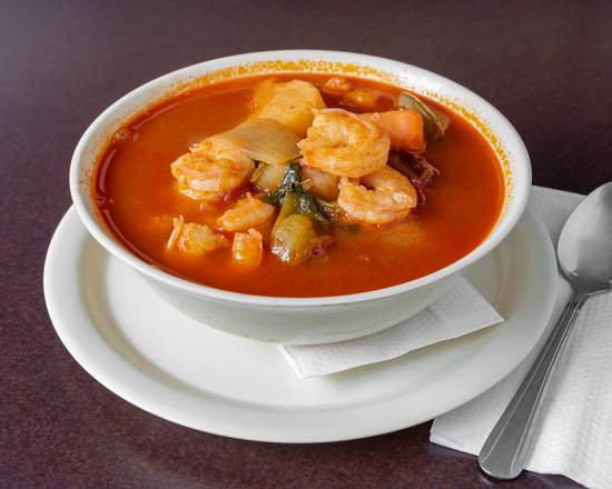 Order Shrimp Soup food online from Los Burritos Tapatios store, Streamwood on bringmethat.com