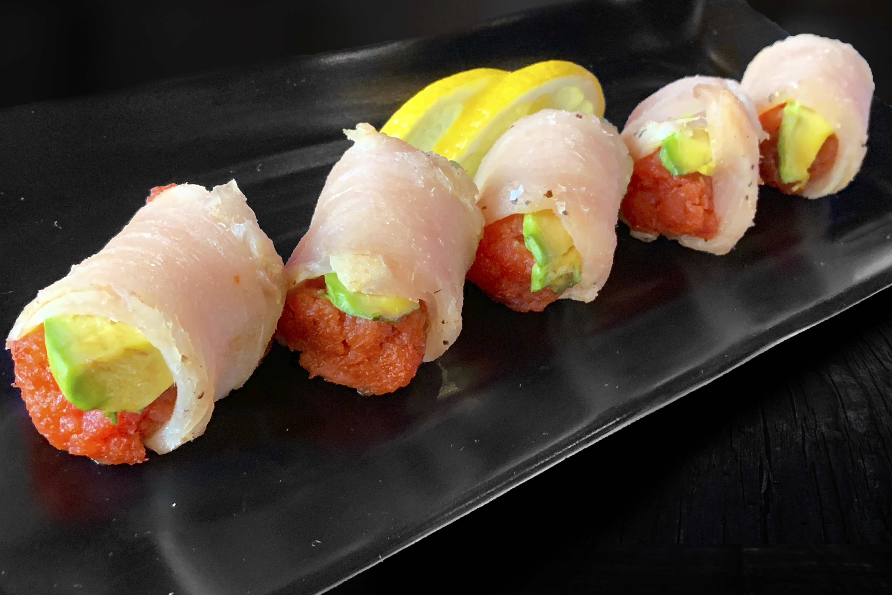 Order Jessica Albacore food online from Sushi Damu store, Tustin on bringmethat.com