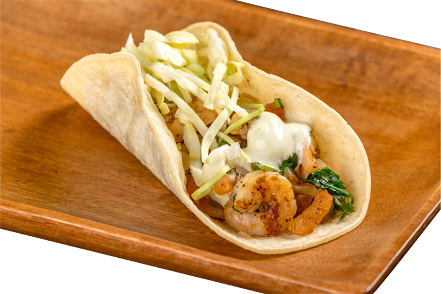Order Shrimp Taco food online from Filibertos Mexican Food store, Oro Valley on bringmethat.com