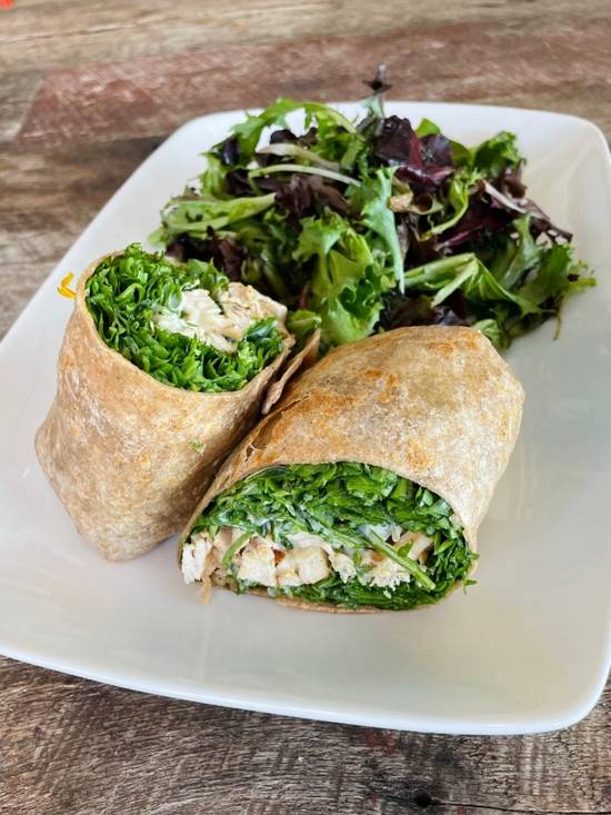 Order Chicken Caesar Salad Wrap food online from Bardonna store, Santa Monica on bringmethat.com