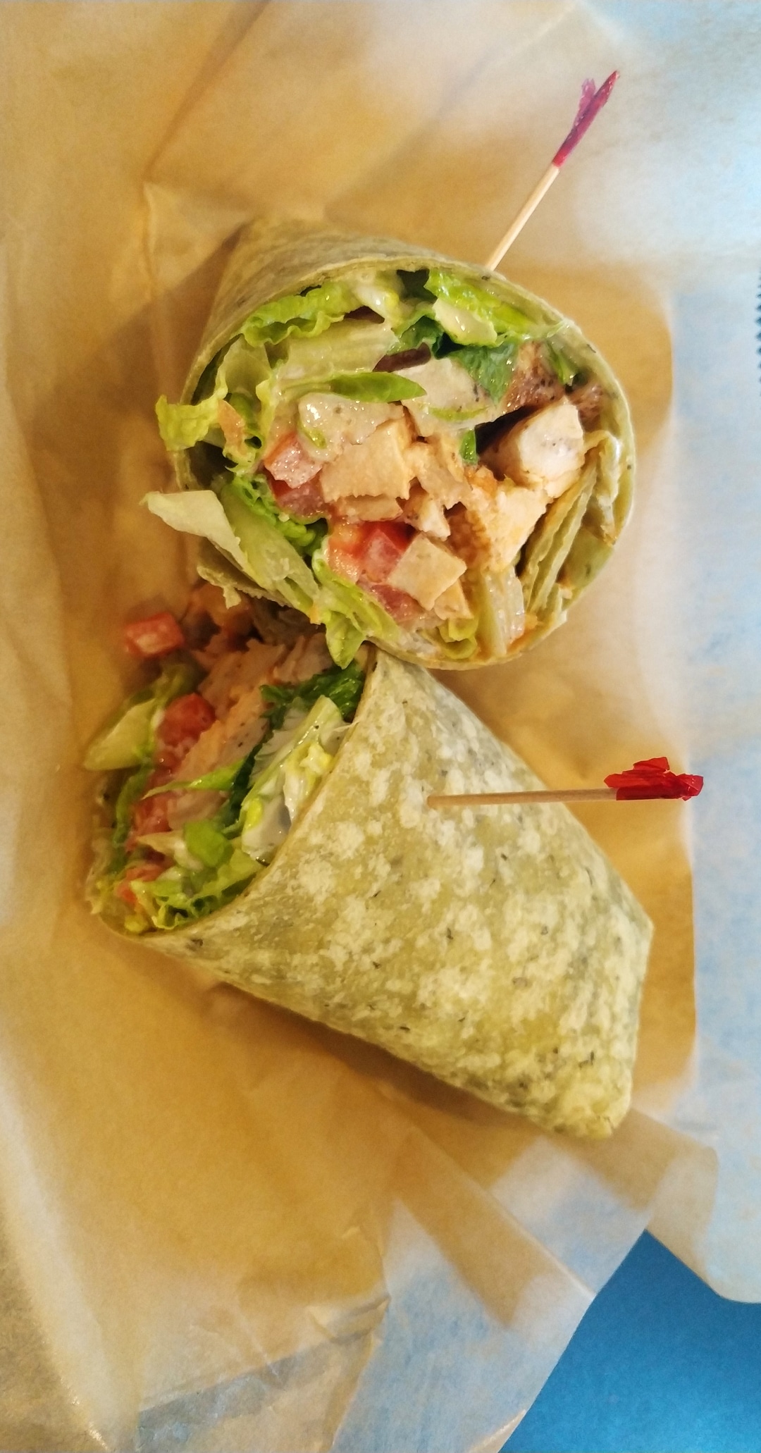 Order Buffalo Chicken Wrap food online from Cafe La France store, Providence on bringmethat.com