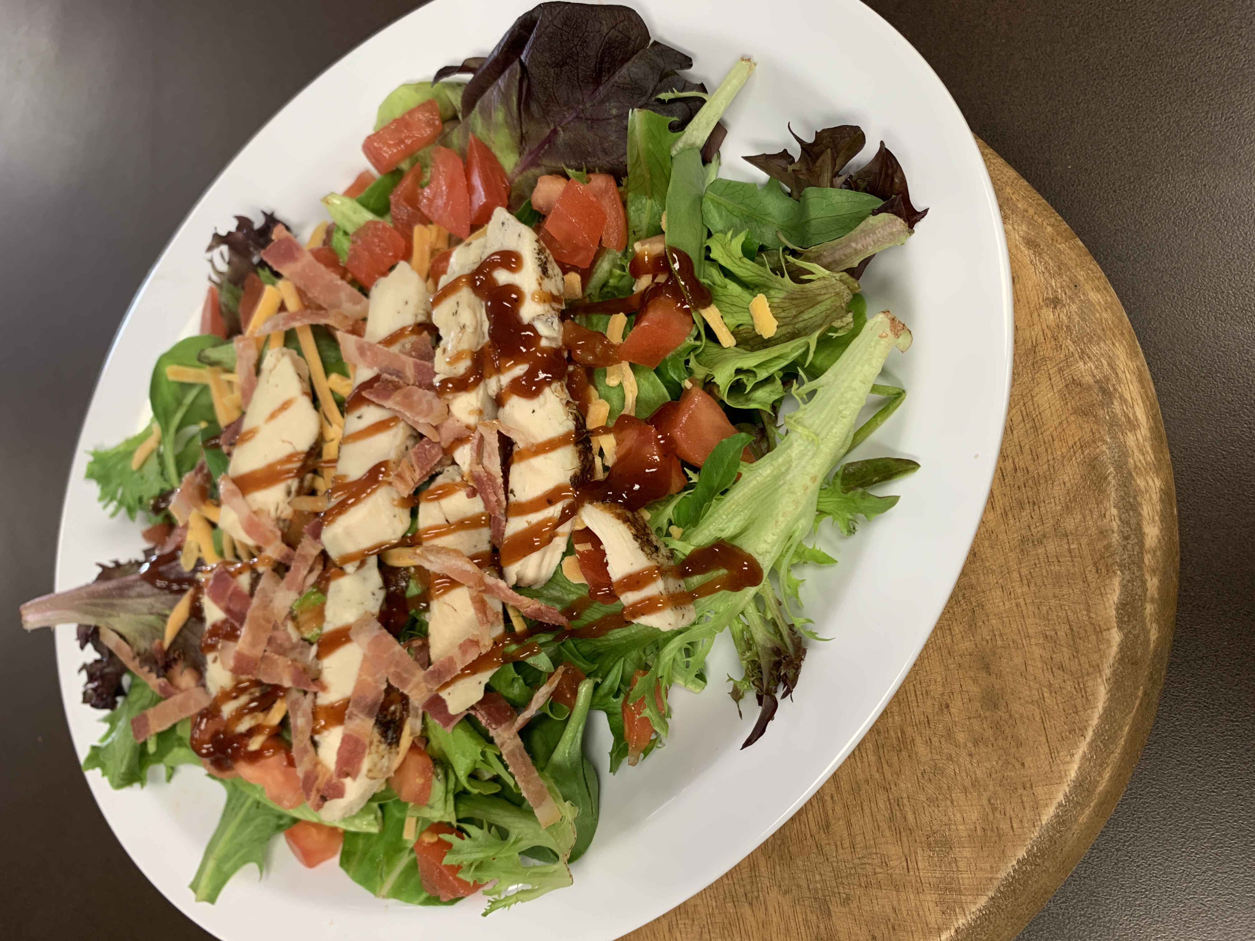 Order Honey BBQ Chicken Salad food online from Together Cafe store, Salisbury on bringmethat.com