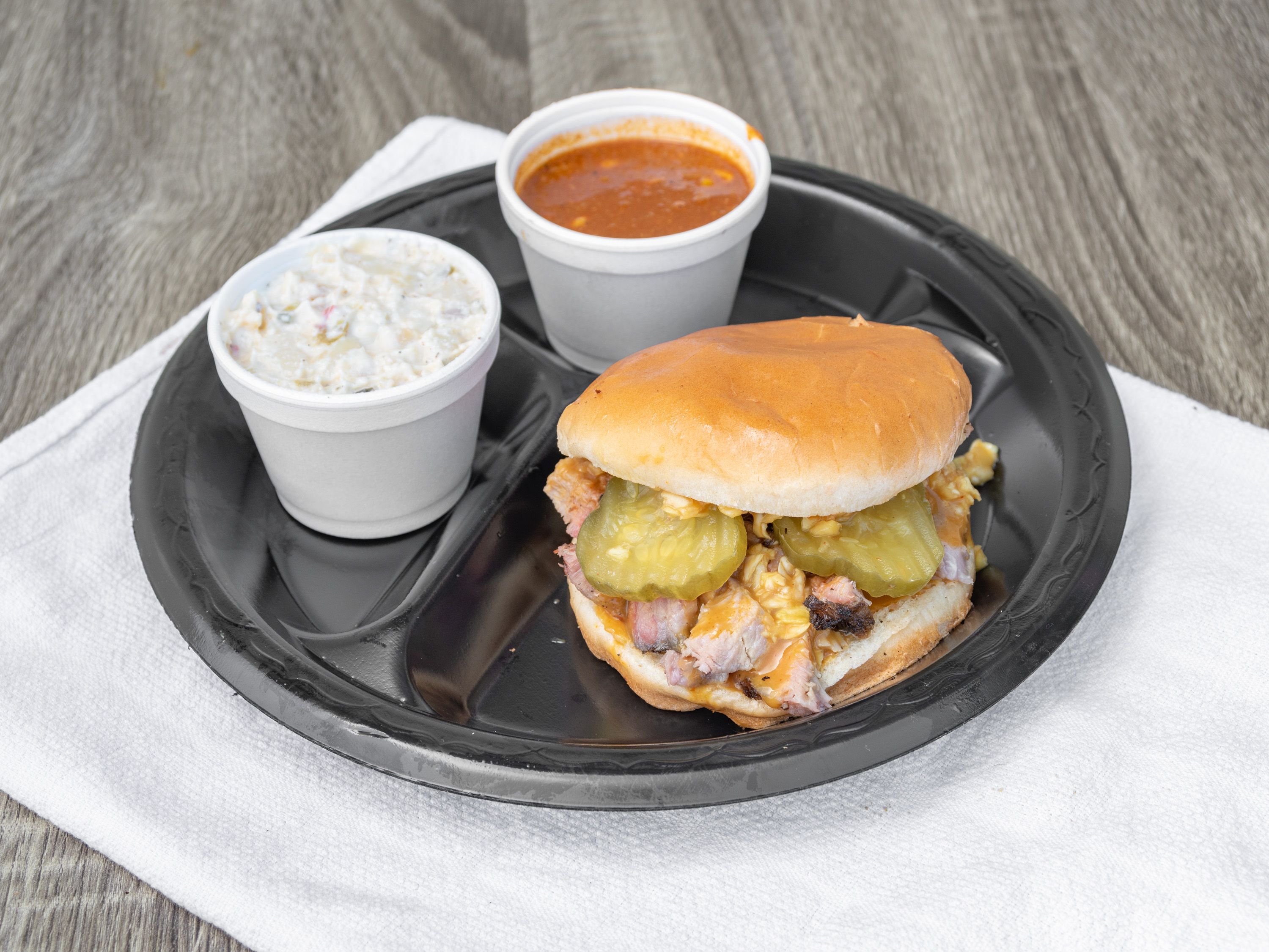 Order Barbecue Sandwich food online from Smokey Pig BBQ store, Columbus on bringmethat.com