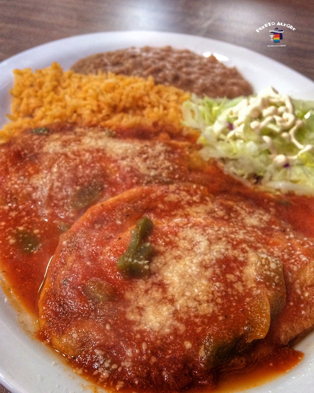 Order Chile Rellenos food online from Puerto Alegre store, San Francisco on bringmethat.com