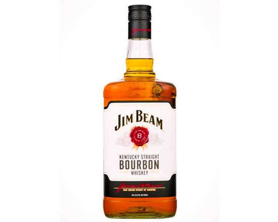 Order Jim Beam Kentucky Straight, 1.75L whiskey (35.0% ABV) food online from House Of Wine store, New Rochelle on bringmethat.com