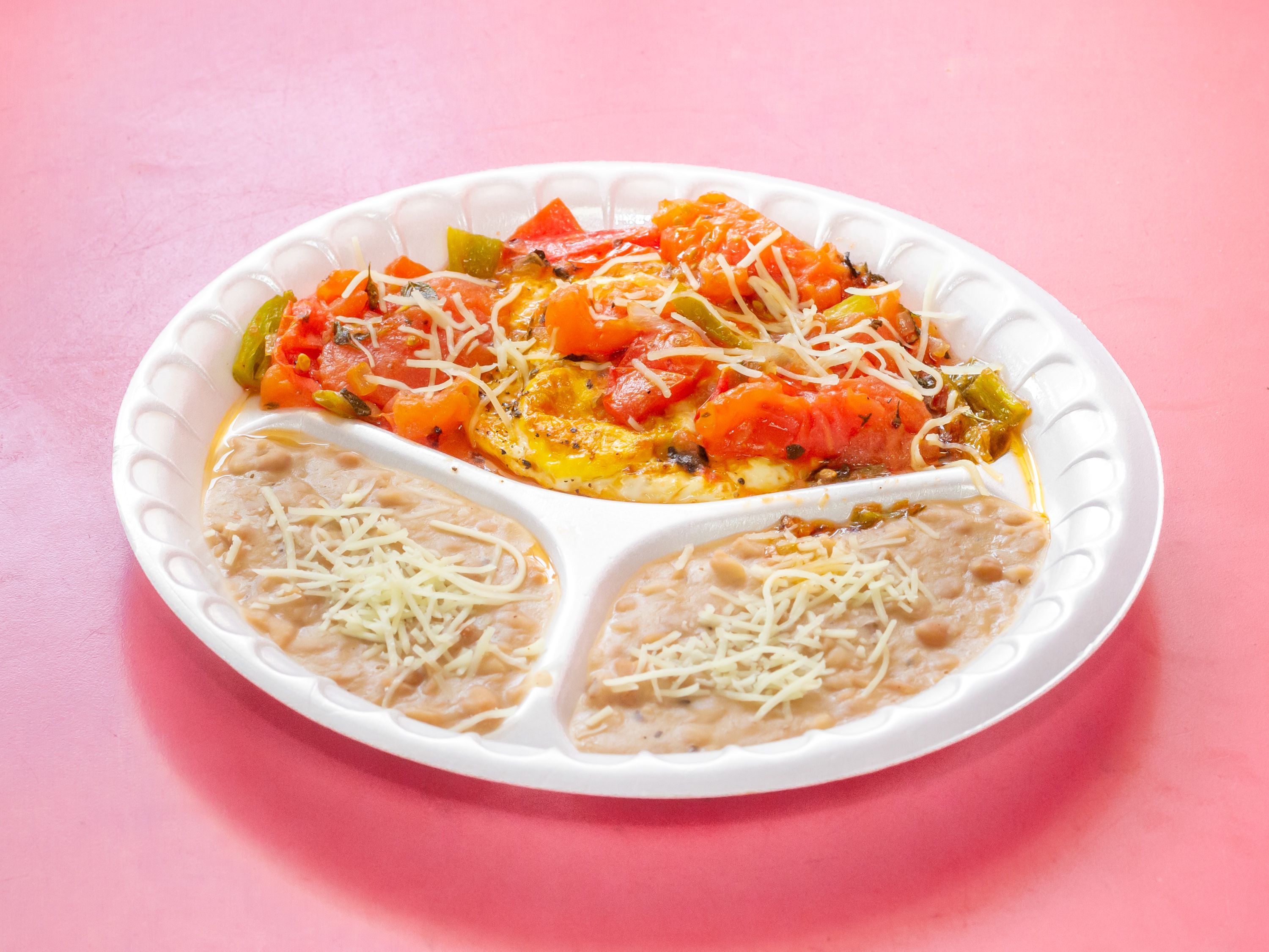 Order Huevos Rancheros food online from Burrito Barajas store, Chico on bringmethat.com