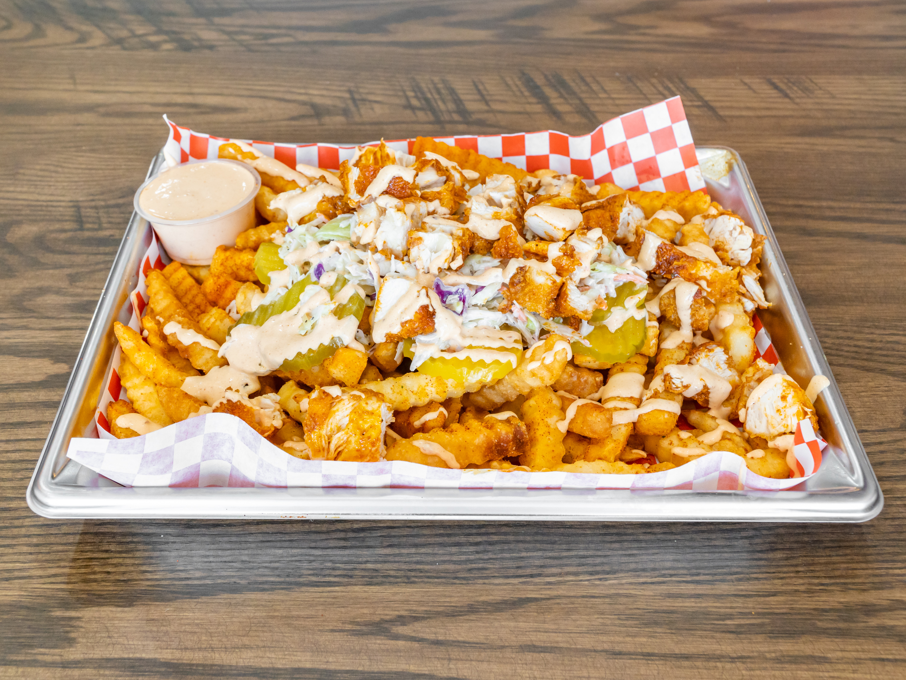 Order Loaded Cali Fries food online from California Hot Chicken store, Los Angeles on bringmethat.com