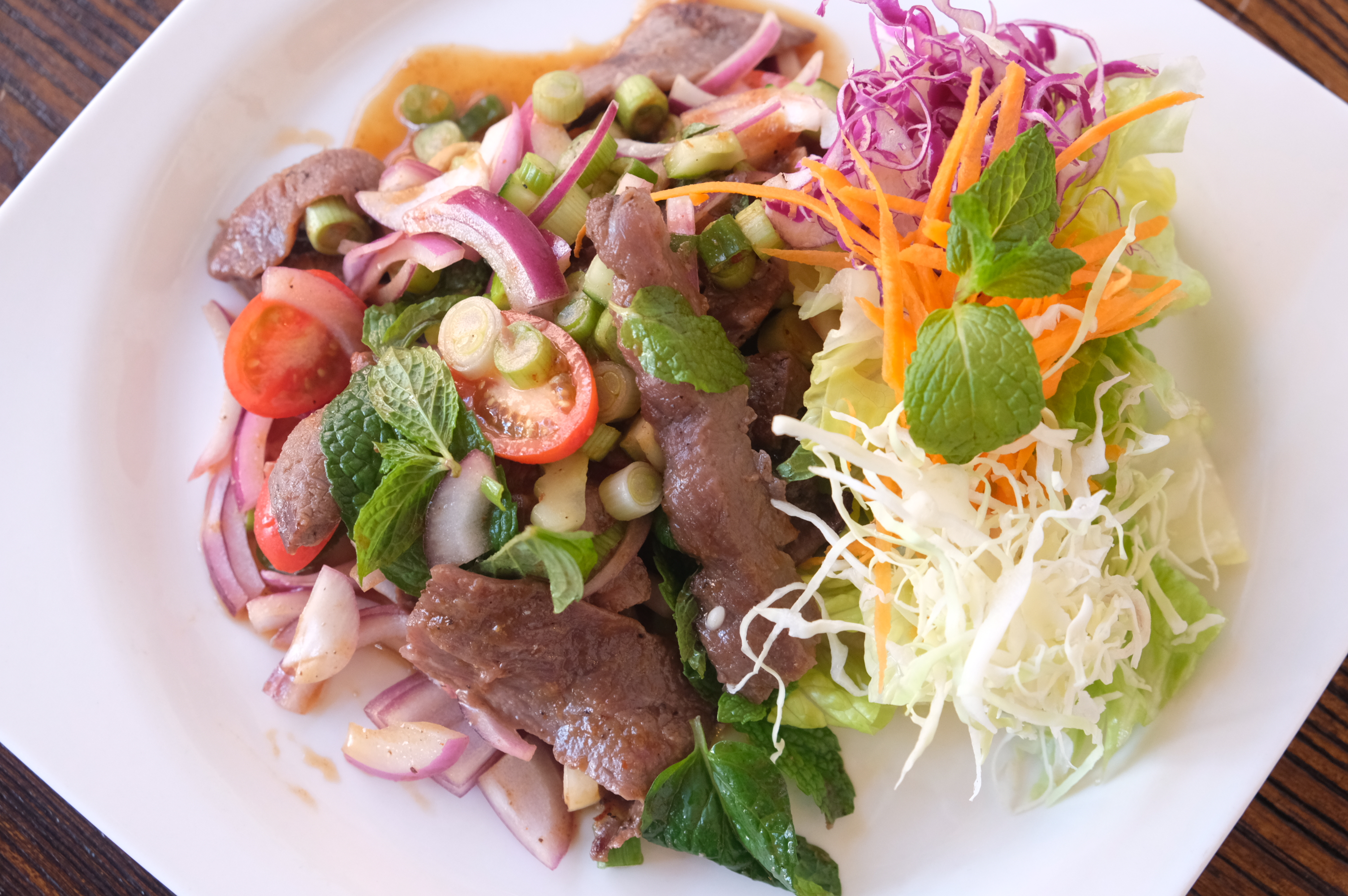 Order Beef Sirloin Salad food online from Modern Thai store, San Francisco on bringmethat.com
