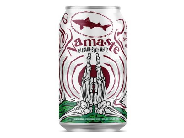 Order Dogfish Head Namaste White Ale - 6x 12oz Cans food online from Magothy Wine & Spirits store, Severna Park on bringmethat.com