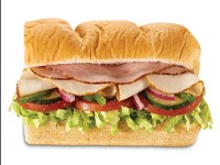 Order 8. Smoked Turkey and Melted Swiss Sub food online from Bella Notte Italian Restaurant & Pizza store, Little Falls on bringmethat.com