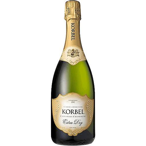 Order Korbel Champagne Extra Dry  (1.5 LTR) 91659 food online from Bevmo! store, San Rafael on bringmethat.com