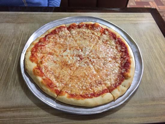 Order Medium Cheese Pizza food online from Two Cousins Paradise store, Paradise on bringmethat.com