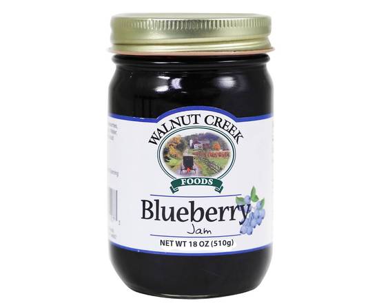 Order Walnut Creek Jam- Blueberry Jam - 18oz food online from Darn Cheap Discounts store, Hartville on bringmethat.com