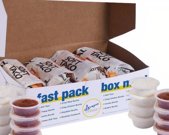 Order Chicken Soft Taco Fast Pack food online from Amigos store, Gretna on bringmethat.com