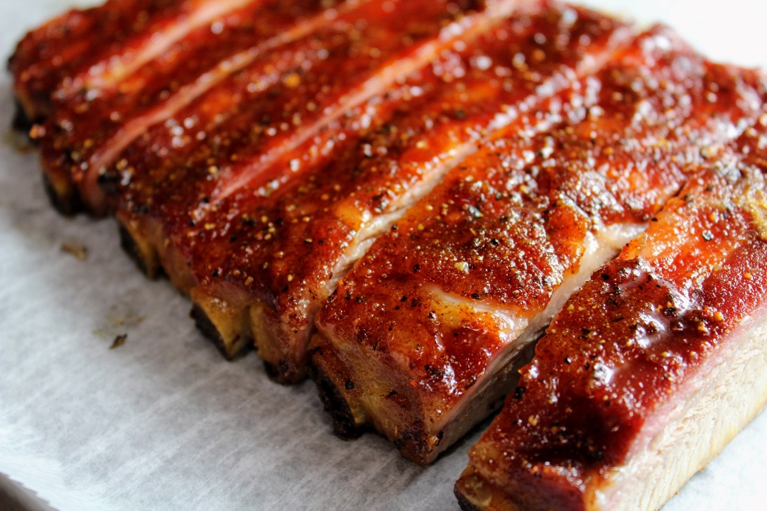 Order Pork Spare Ribs food online from Mckenzie Barbeque store, Montgomery on bringmethat.com