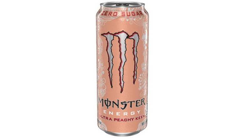 Order Monster Energy Ultra Peachy Keen, Sugar Free food online from Exxon Constant Friendship store, Abingdon on bringmethat.com