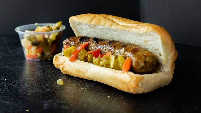 Order Italian Sausage Sandwich food online from Slice Factory store, River Forest on bringmethat.com