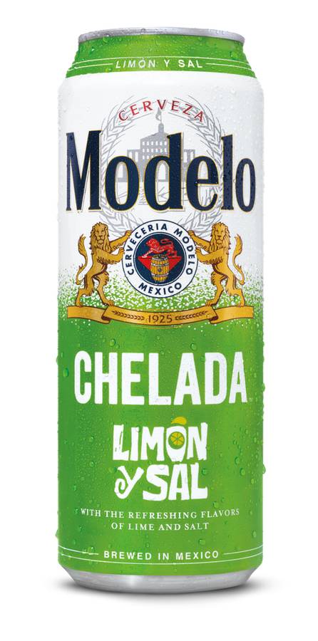Order Modelo Chelada Limon Y Sal Mexican Import Flavored Beer food online from Lone Star store, Gainesville on bringmethat.com