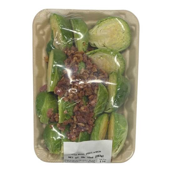 Order Sliced Brussel Sprouts with Bacon (10 oz) food online from Albertsons store, El Cajon on bringmethat.com