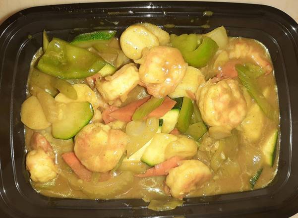 Order Curry Shrimp food online from Mongolian Grill store, Graham on bringmethat.com