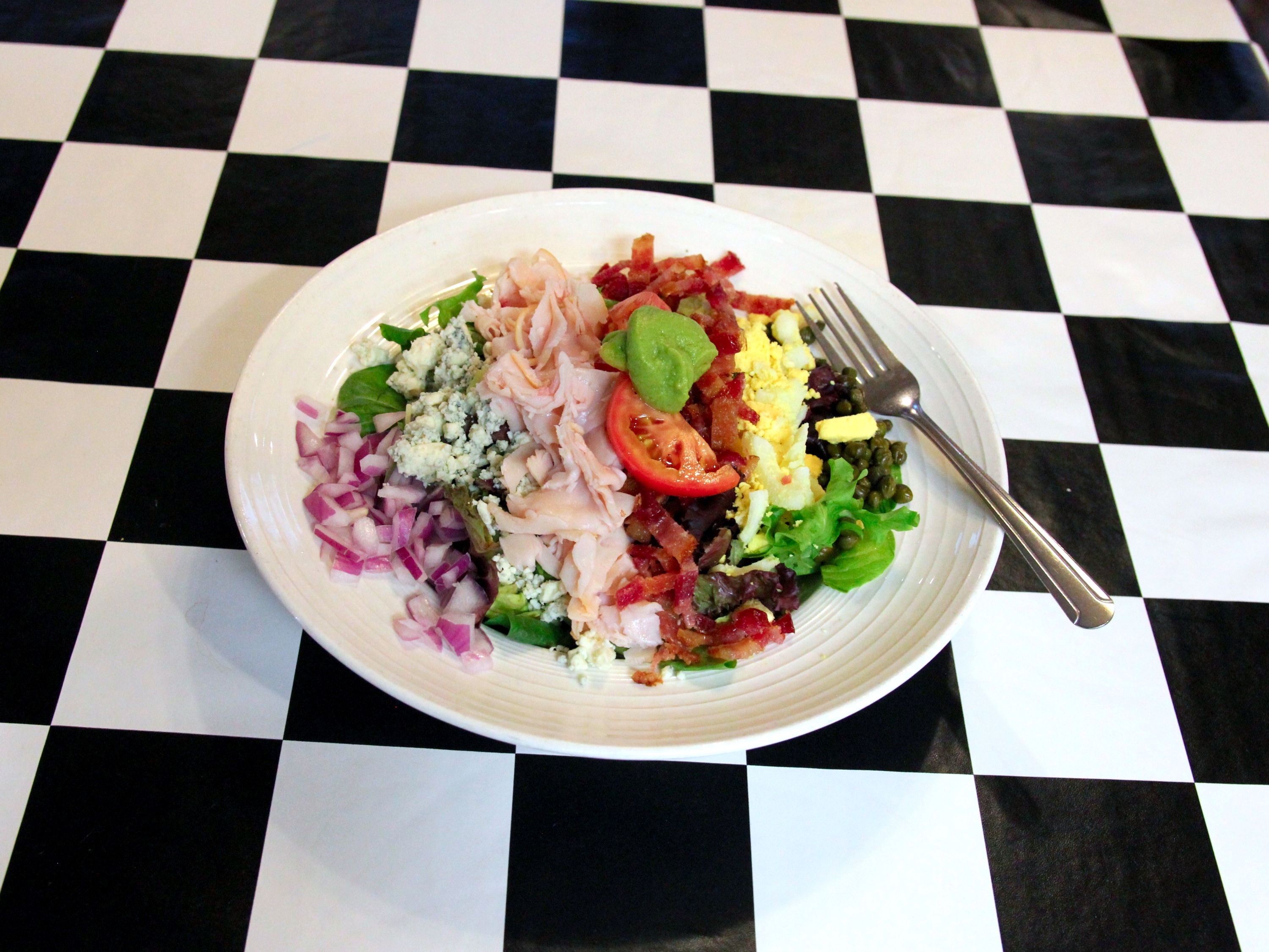 Order Cobb Salad food online from TVs Deli & Diner store, Trenton, MI on bringmethat.com