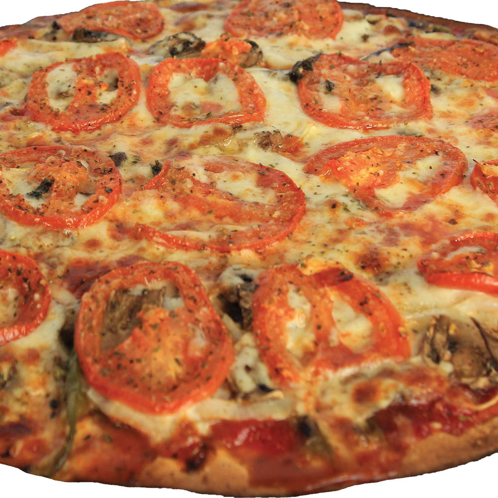 Order The Veggie Pizza food online from Rosati's Pizza store, Lewisville on bringmethat.com