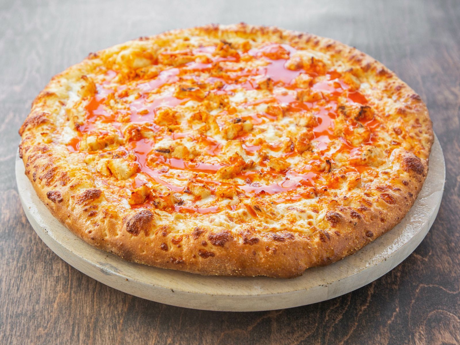 Order Franks Buffalo Chicken (14 Inch) food online from Big Daddy's Pizza store, Salt Lake City on bringmethat.com