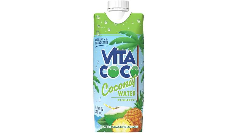Order Vita Coco Coconut Water Tetra Pak Pineapple food online from Shell Rock Spring store, Bel Air on bringmethat.com