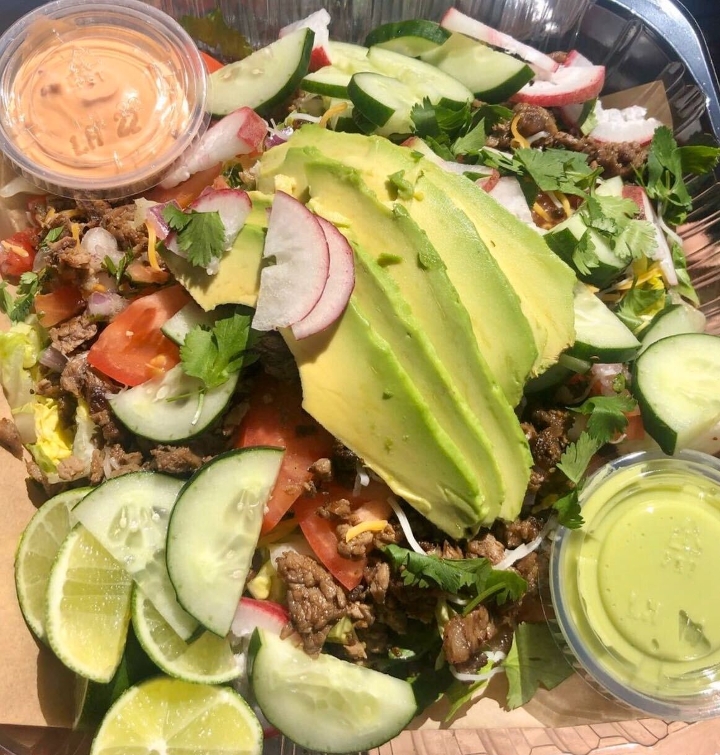 Order Cali Salad food online from Aguas Way store, Long Beach on bringmethat.com