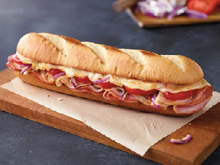 Order Turkey and Ham Sub food online from Marco's Pizza store, West Fargo on bringmethat.com