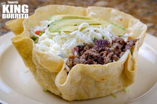 Order Taco Salad food online from BM Tacos Burritos & More TULSA SHERIDAN store, Tulsa on bringmethat.com