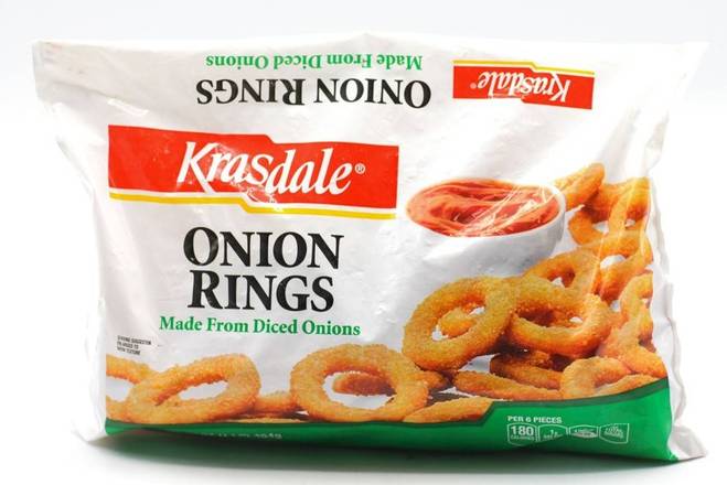 Order Krasdale onion rings (16 oz) food online from Ctown Supermarkets store, Uniondale on bringmethat.com
