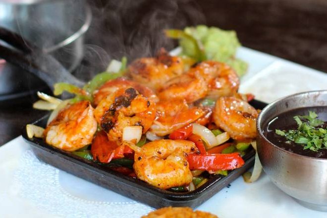 Order Shrimp Fajitas food online from Zocalo store, Atlanta on bringmethat.com