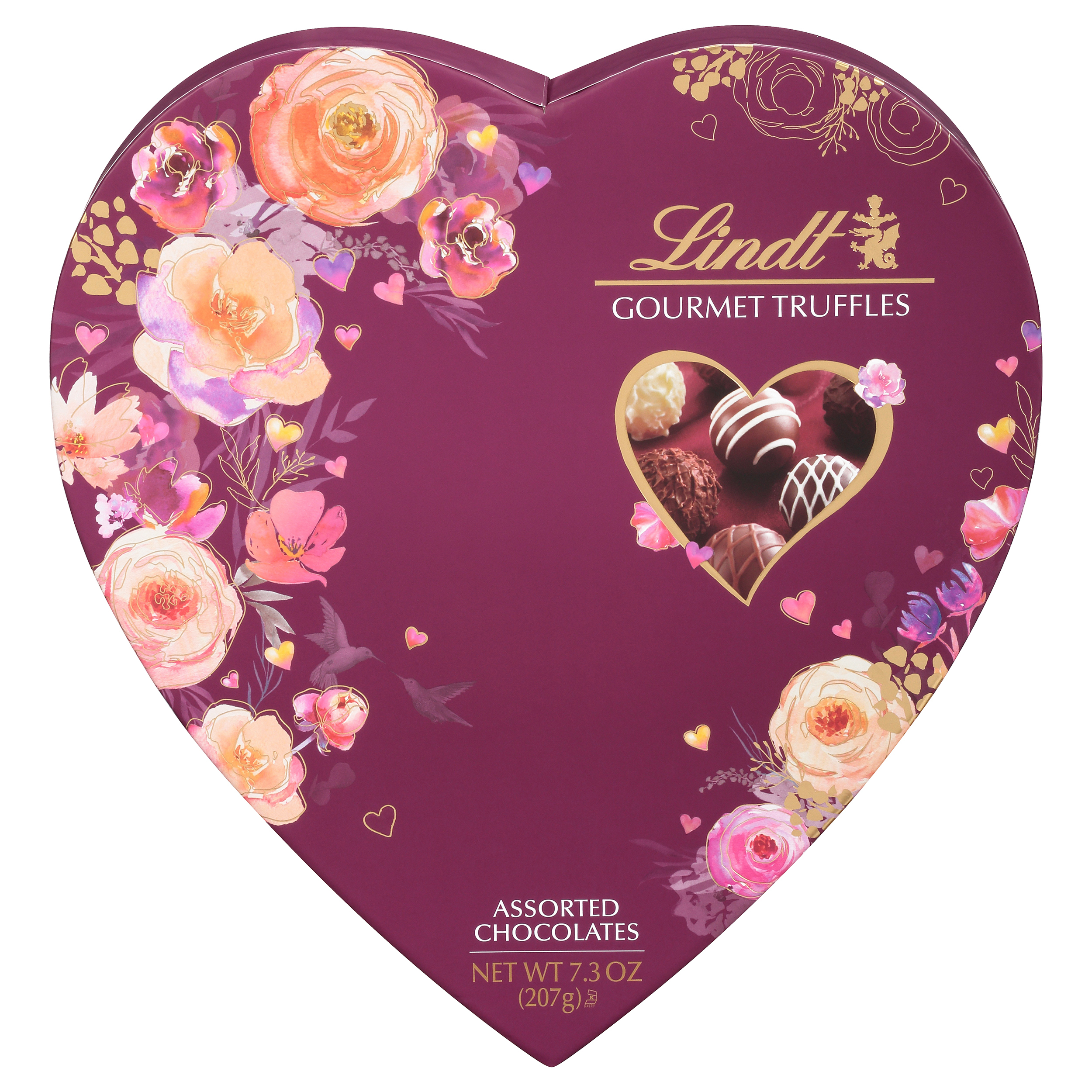 Order Lindt Assorted Gourmet Truffles Valentine Heart - 6.8 oz food online from Rite Aid store, MILLER PLACE on bringmethat.com