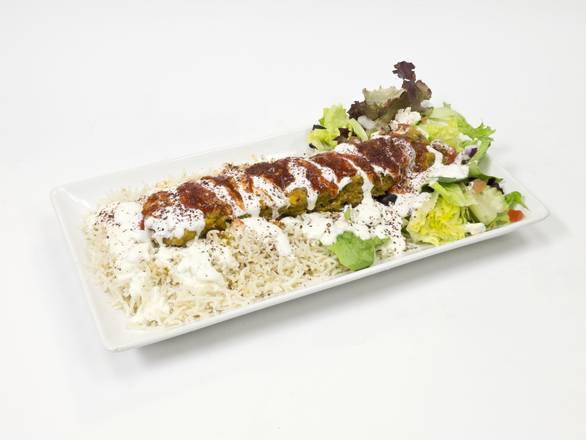 Order Falafel Plate food online from Kebabs To Go store, Irving on bringmethat.com