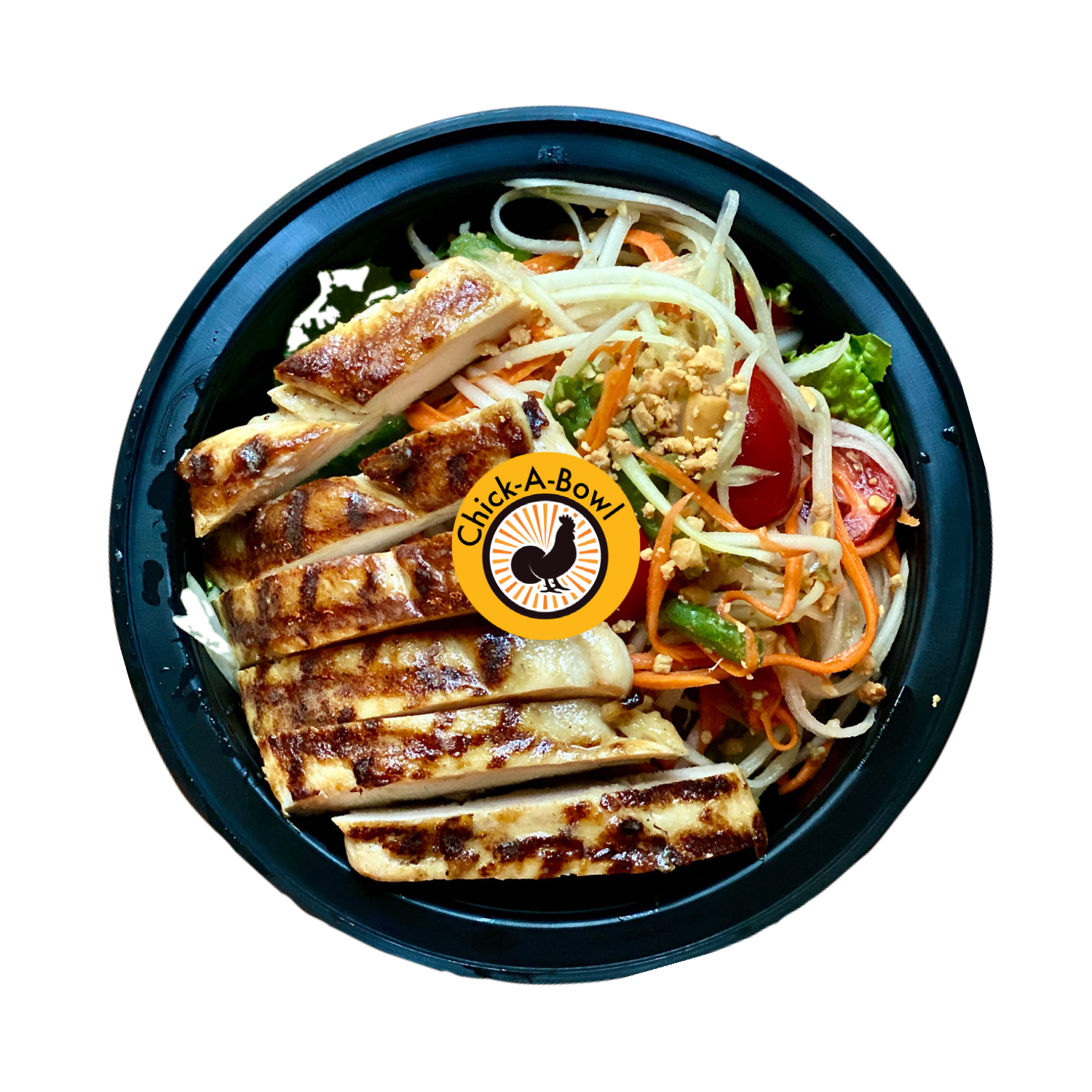 Order Papaya Chicken Salad Bowl food online from Chick-A-Bowl store, Ansonia on bringmethat.com