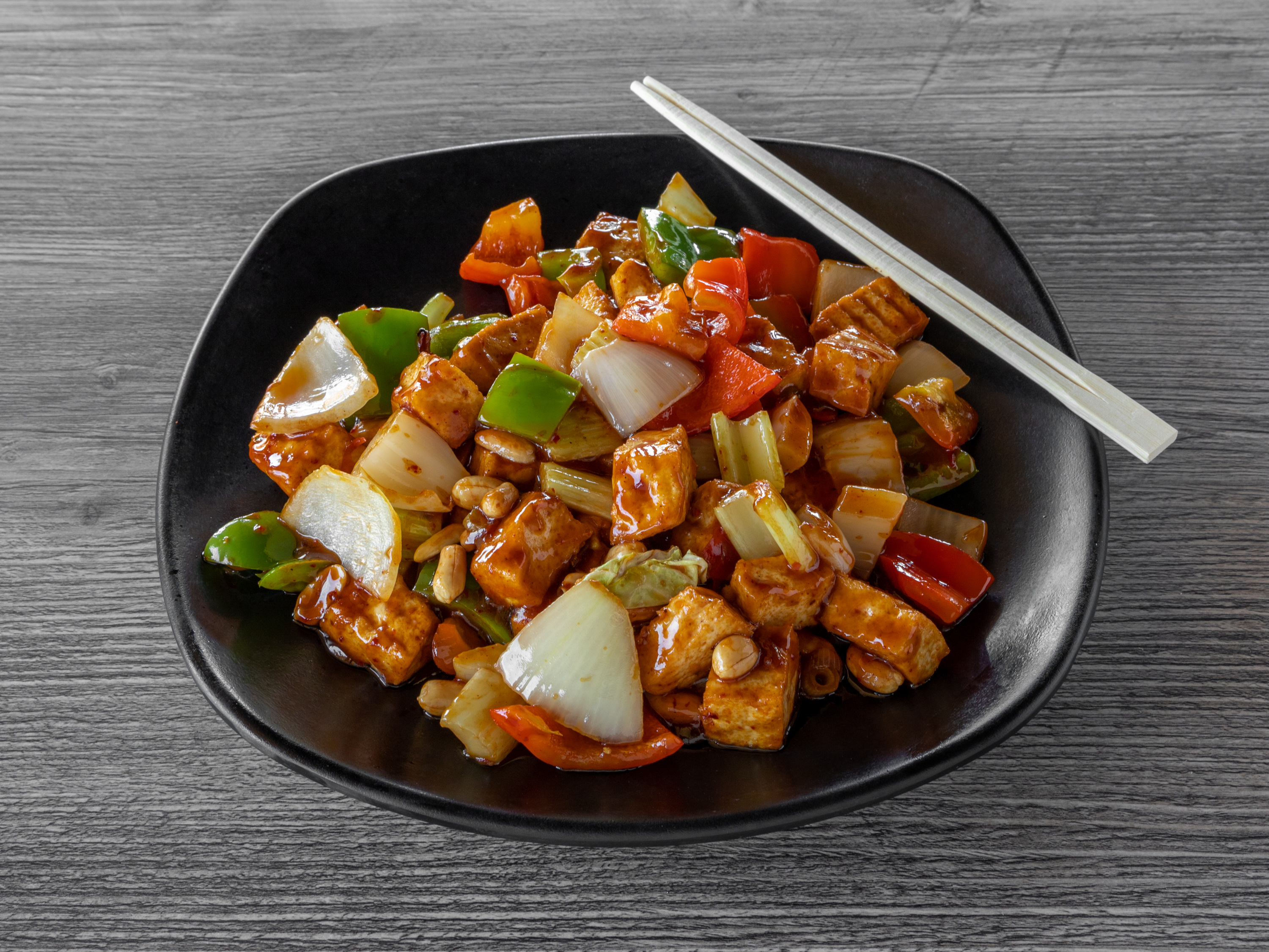 Order Kungpao Tofu Bowl food online from Kungfu Ramen store, Tempe on bringmethat.com