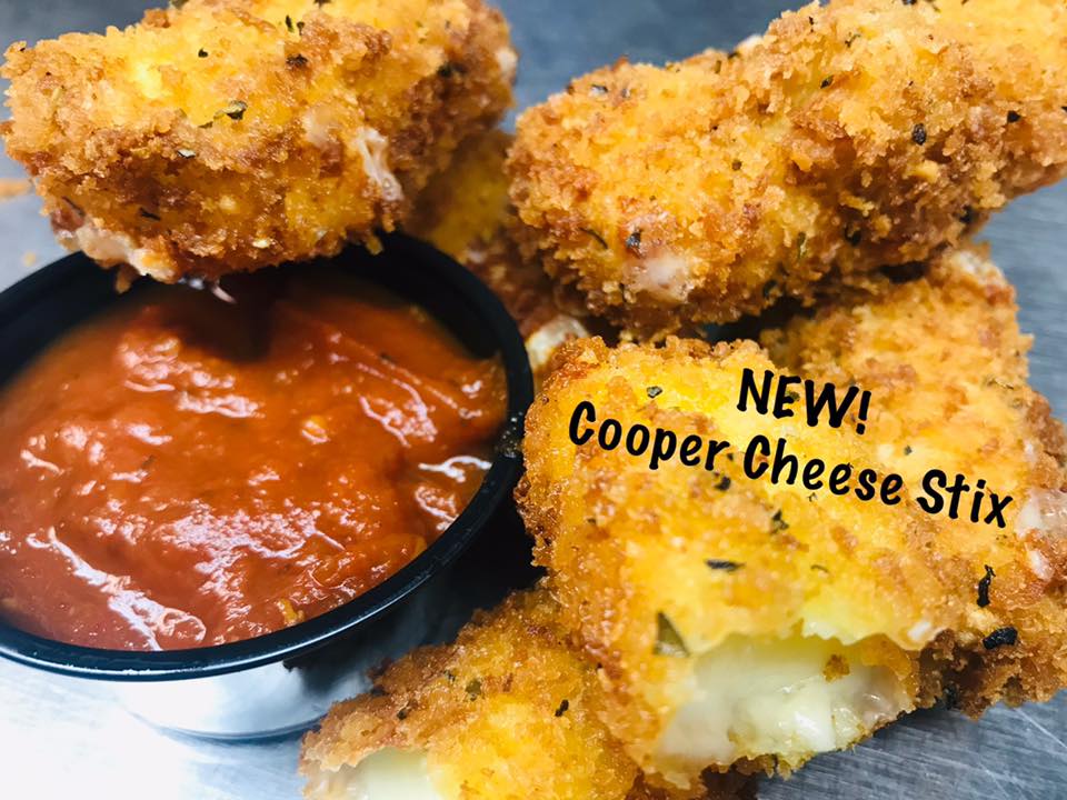 Order Cooper Cheese Stix food online from Booyah Burgers store, Wyoming on bringmethat.com