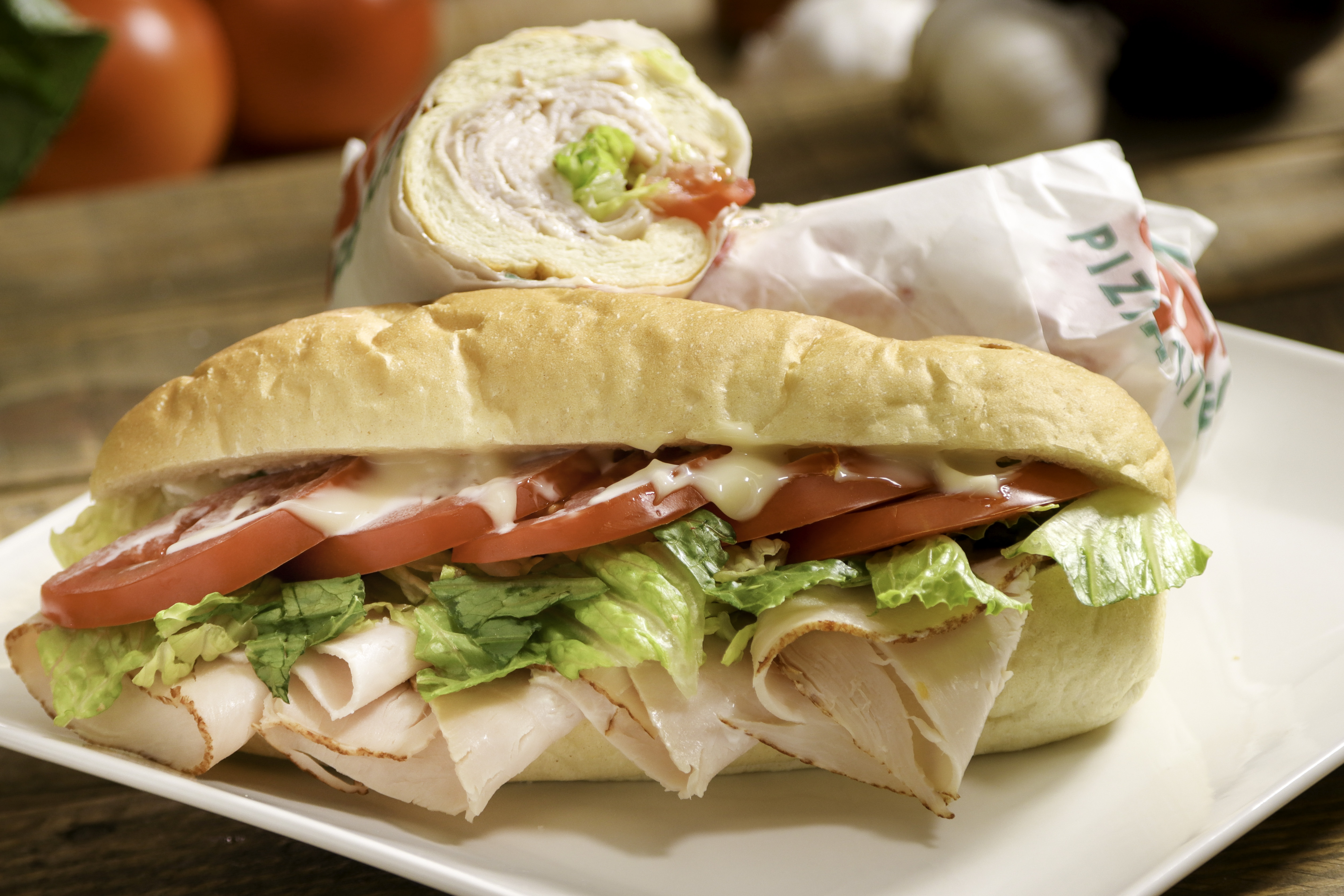 Order 9. Turkey Melt Sandwich Lunch food online from Ameci Pizza & Pasta store, Lake Forest on bringmethat.com