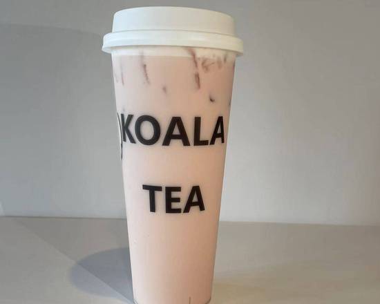 Order Strawberry Milk Tea food online from Koala Tea & Coffee store, East Lansing on bringmethat.com