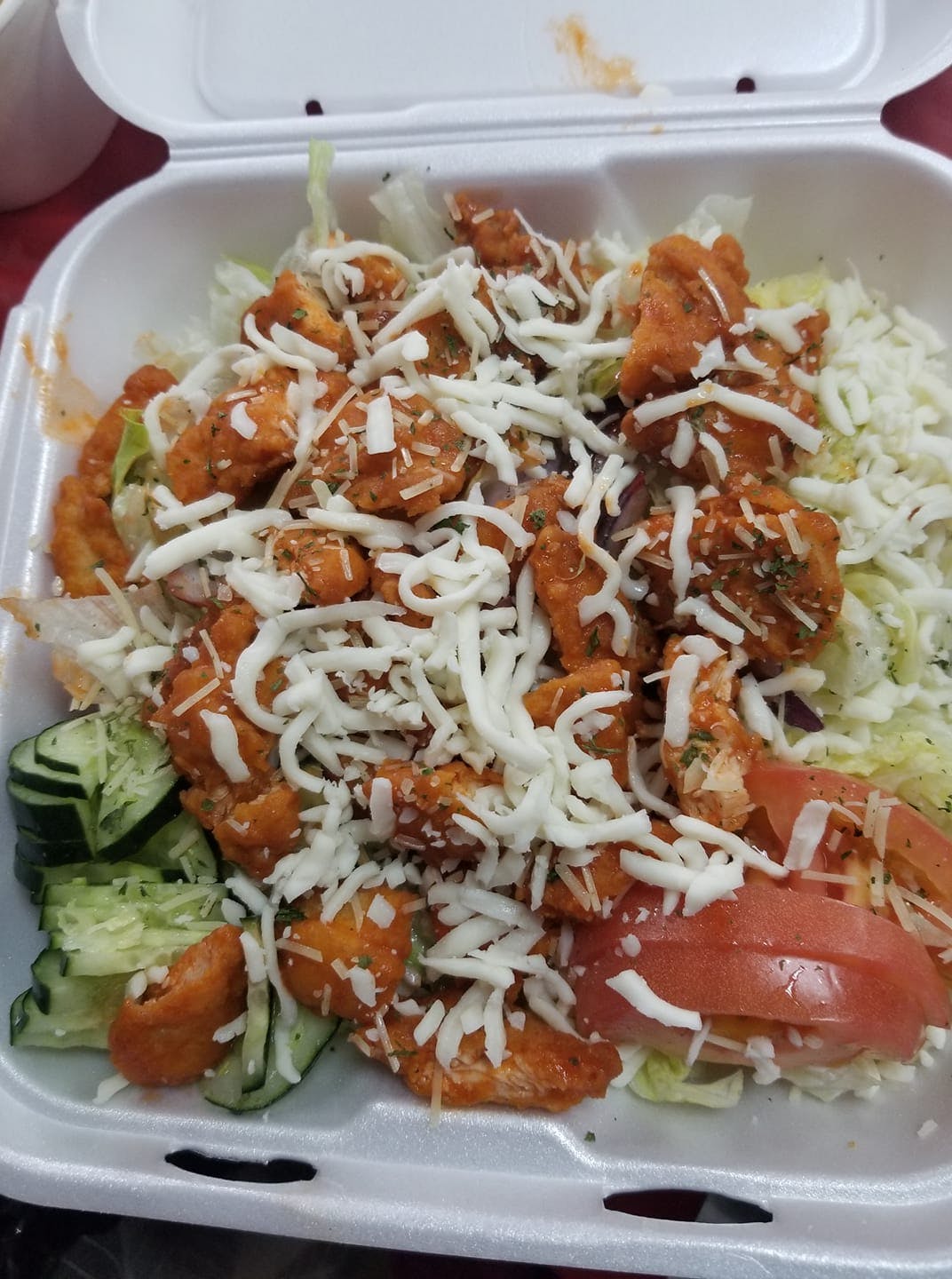 Order Chicken Salad - Salad food online from Grinders Pizza Lounge store, Las Vegas on bringmethat.com