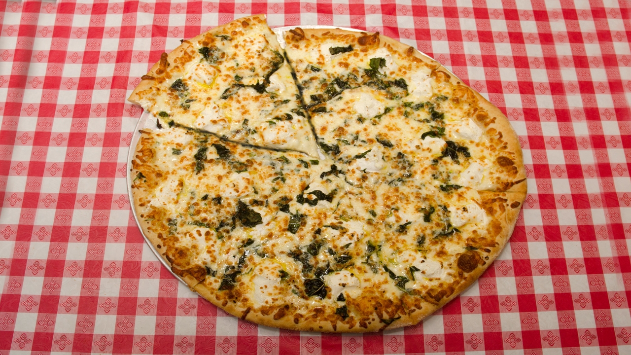 Order Sm 10" White food online from Pizza Spot store, Plymouth on bringmethat.com