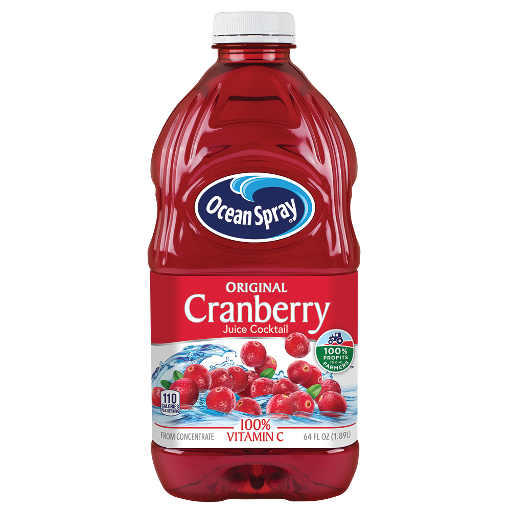 Order Ocean Spray 100% Juice Cranberry Juice, 64 oz. Mixer food online from Mirage Wine & Liquor store, Palm Springs on bringmethat.com