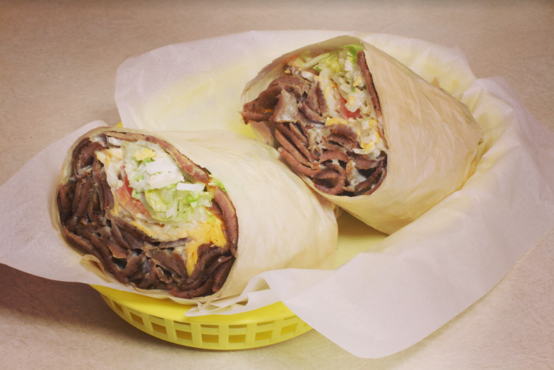 Order Gyro Burrito food online from Mr T Gyros store, Schiller Park on bringmethat.com