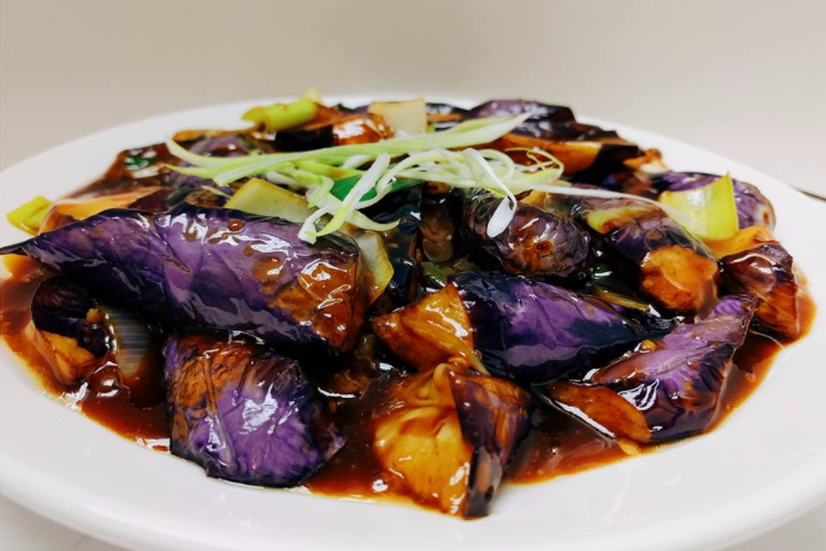 Order 4. Eggplant with Garlic Sauce food online from Shang Hai 1 store, Philadelphia on bringmethat.com