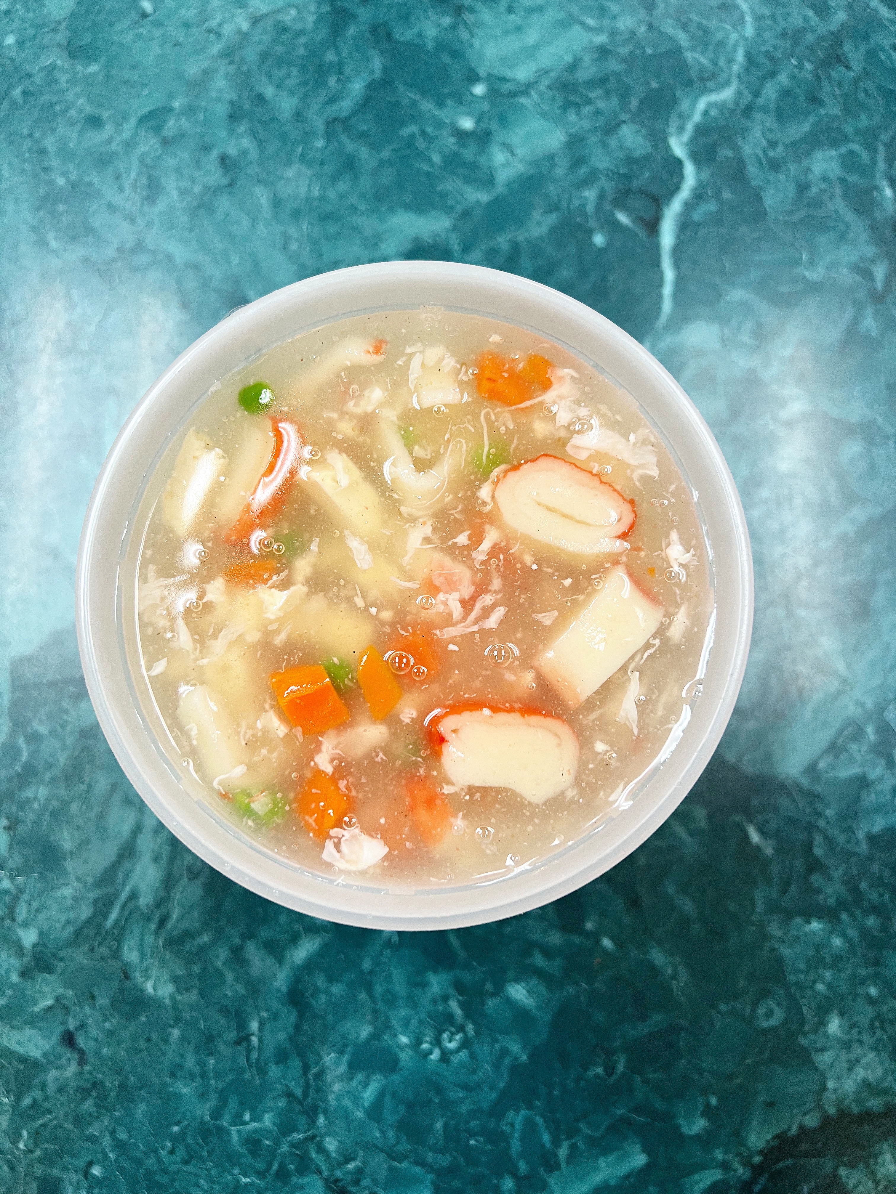 Order 18. Quart of Seafood Soup food online from Golden China Express store, Worthington on bringmethat.com