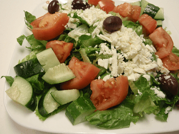Order Greek Salad food online from Caspian store, Gaithersburg on bringmethat.com