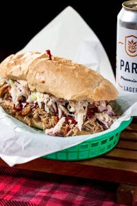 Order Pulled Pork food online from Po Boys & Pickles store, Portland on bringmethat.com