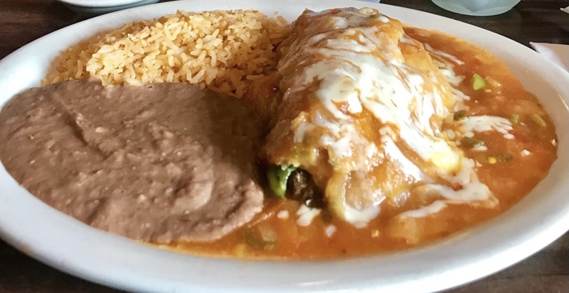 Order #9. One Chile Relleno food online from Ojeda's store, Dallas on bringmethat.com