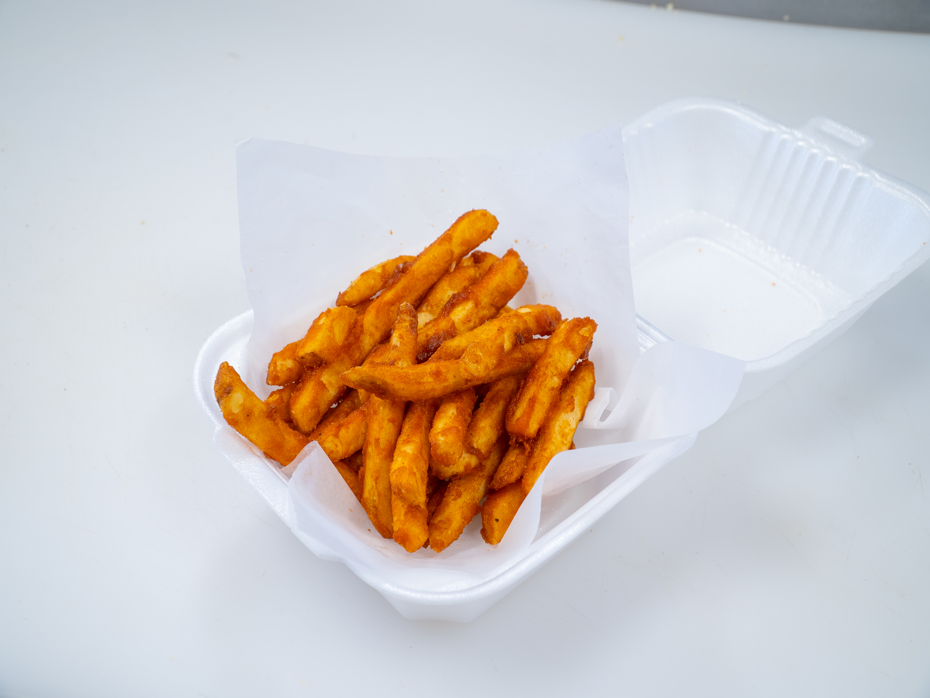 Order Fries food online from Macs Pizza & Wings store, Palmetto on bringmethat.com